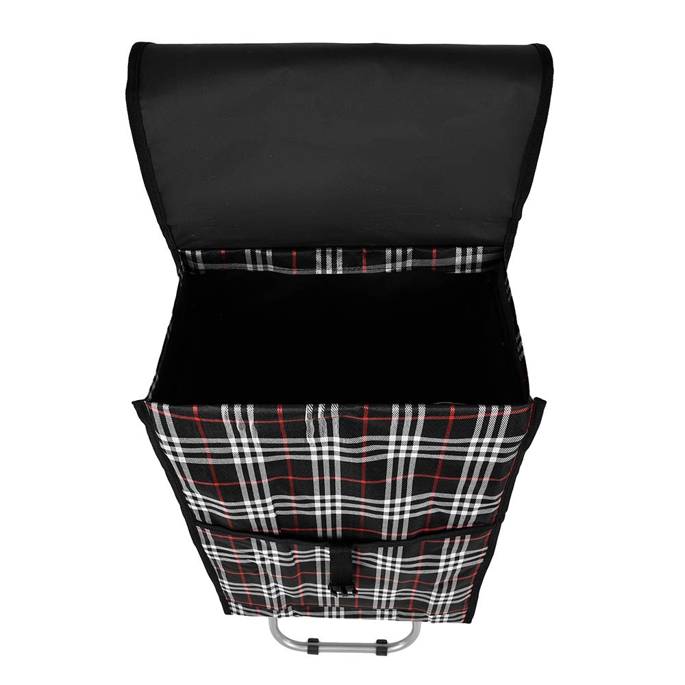 Efficiently Transport Your Shopping with Our Foldable Utility Cart Wagon - The Ultimate Solution for Einkaufswagen | Einkaufstrolley | Trolley | Einkaufsroller | Sackarre | Klappbar mit Einkaufstasche