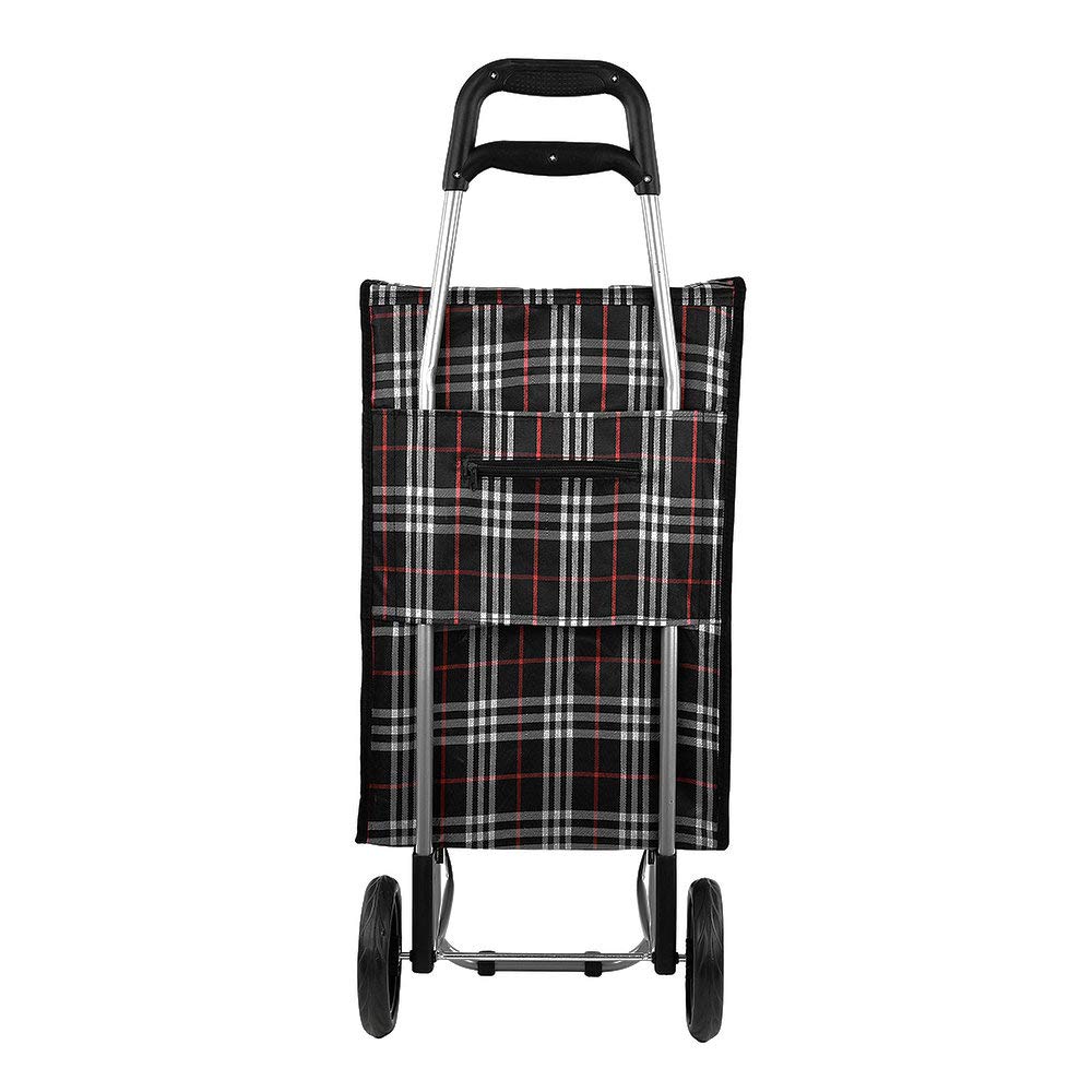 Efficiently Transport Your Shopping with Our Foldable Utility Cart Wagon - The Ultimate Solution for Einkaufswagen | Einkaufstrolley | Trolley | Einkaufsroller | Sackarre | Klappbar mit Einkaufstasche