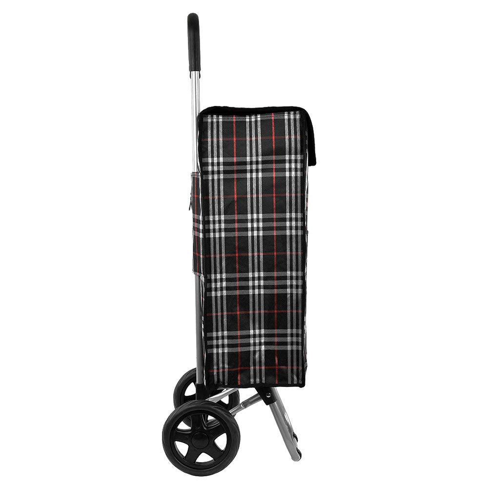 Efficiently Transport Your Shopping with Our Foldable Utility Cart Wagon - The Ultimate Solution for Einkaufswagen | Einkaufstrolley | Trolley | Einkaufsroller | Sackarre | Klappbar mit Einkaufstasche