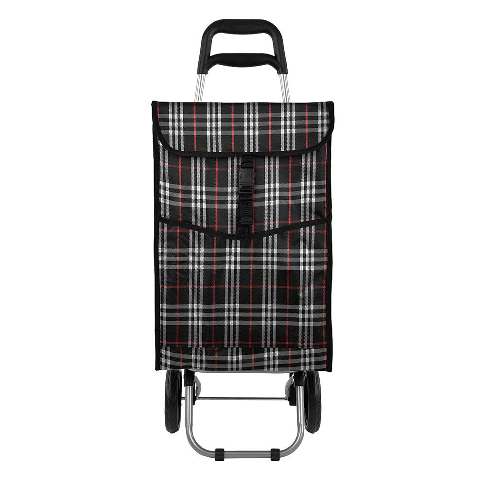 Efficiently Transport Your Shopping with Our Foldable Utility Cart Wagon - The Ultimate Solution for Einkaufswagen | Einkaufstrolley | Trolley | Einkaufsroller | Sackarre | Klappbar mit Einkaufstasche