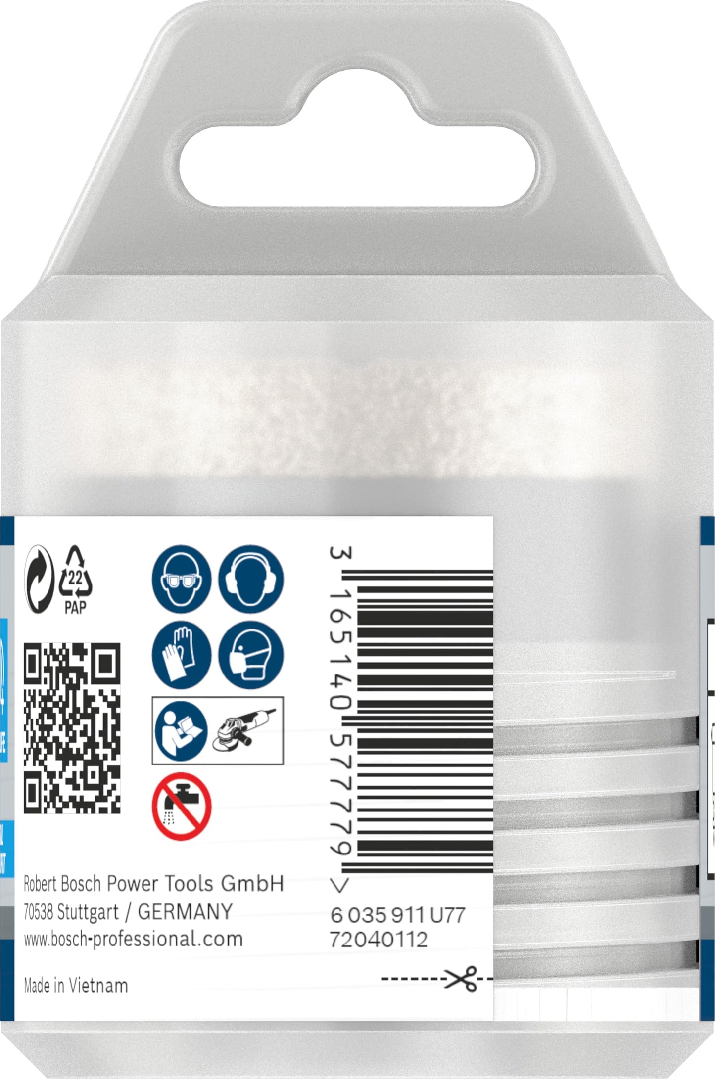 Bosch Professional 1x Diamanttrockenbohrer Dry Speed Best for Ceramic (für Trockenbohren von Hartkeramik, Ø 51 x 35 mm, Zubehör Winkelschleifer)