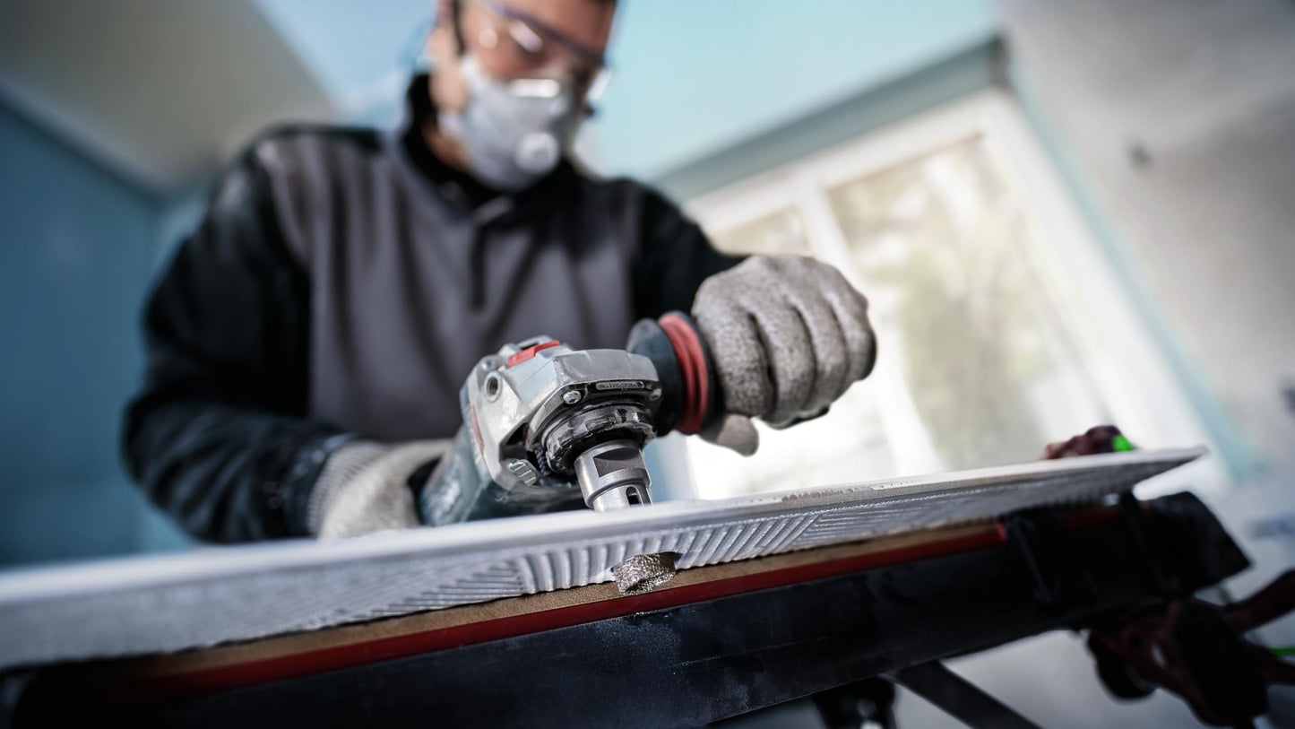 Bosch Professional 1x Diamanttrockenbohrer Dry Speed Best for Ceramic (für Trockenbohren von Hartkeramik, Ø 51 x 35 mm, Zubehör Winkelschleifer)