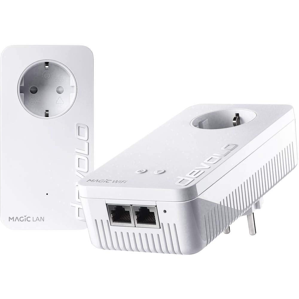 Devolo Magic 1 WiFi 1200 Mbit/s Ethernet LAN Anschluss WLAN weiß 2 Stück