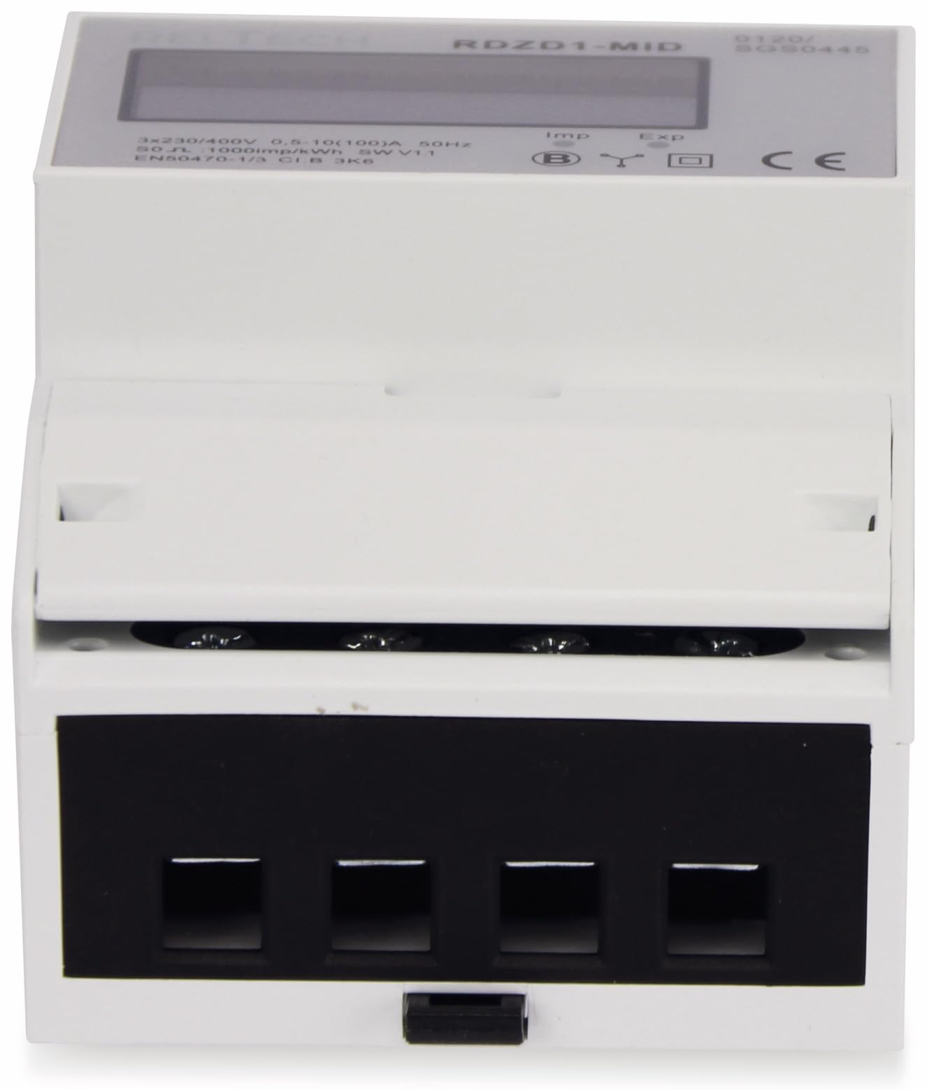 Reltech Drehstromzähler digital RDZD1-MID, 100 A, MID-geeicht, 4 TE