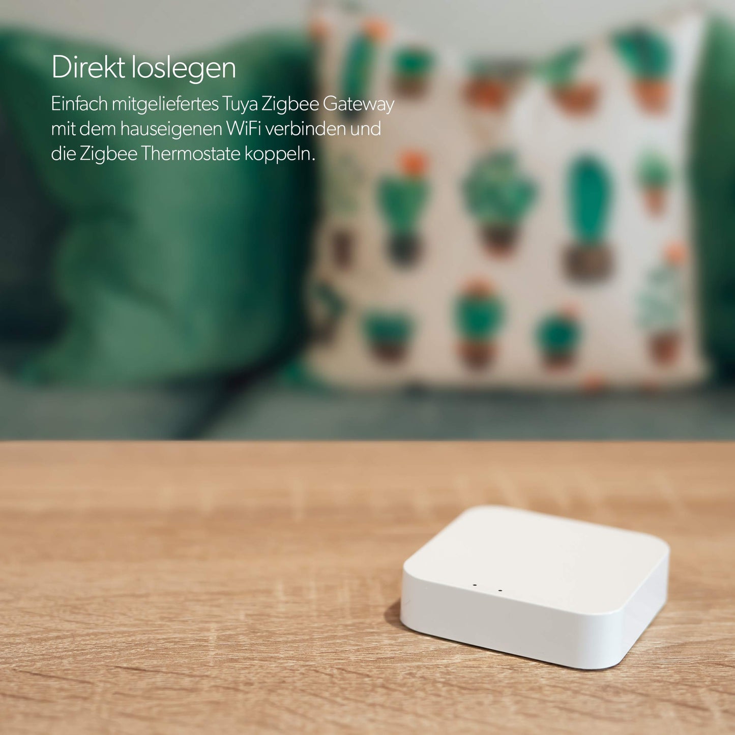 UNITEC Smart Heizkörper-Thermostat Starter Set 2+1 mit LCD Display, kompatibel mit Amazon Alexa und Hey Google