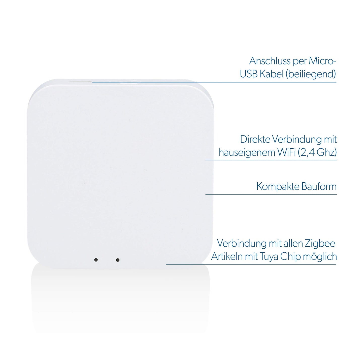 UNITEC Smart Heizkörper-Thermostat Starter Set 2+1 mit LCD Display, kompatibel mit Amazon Alexa und Hey Google