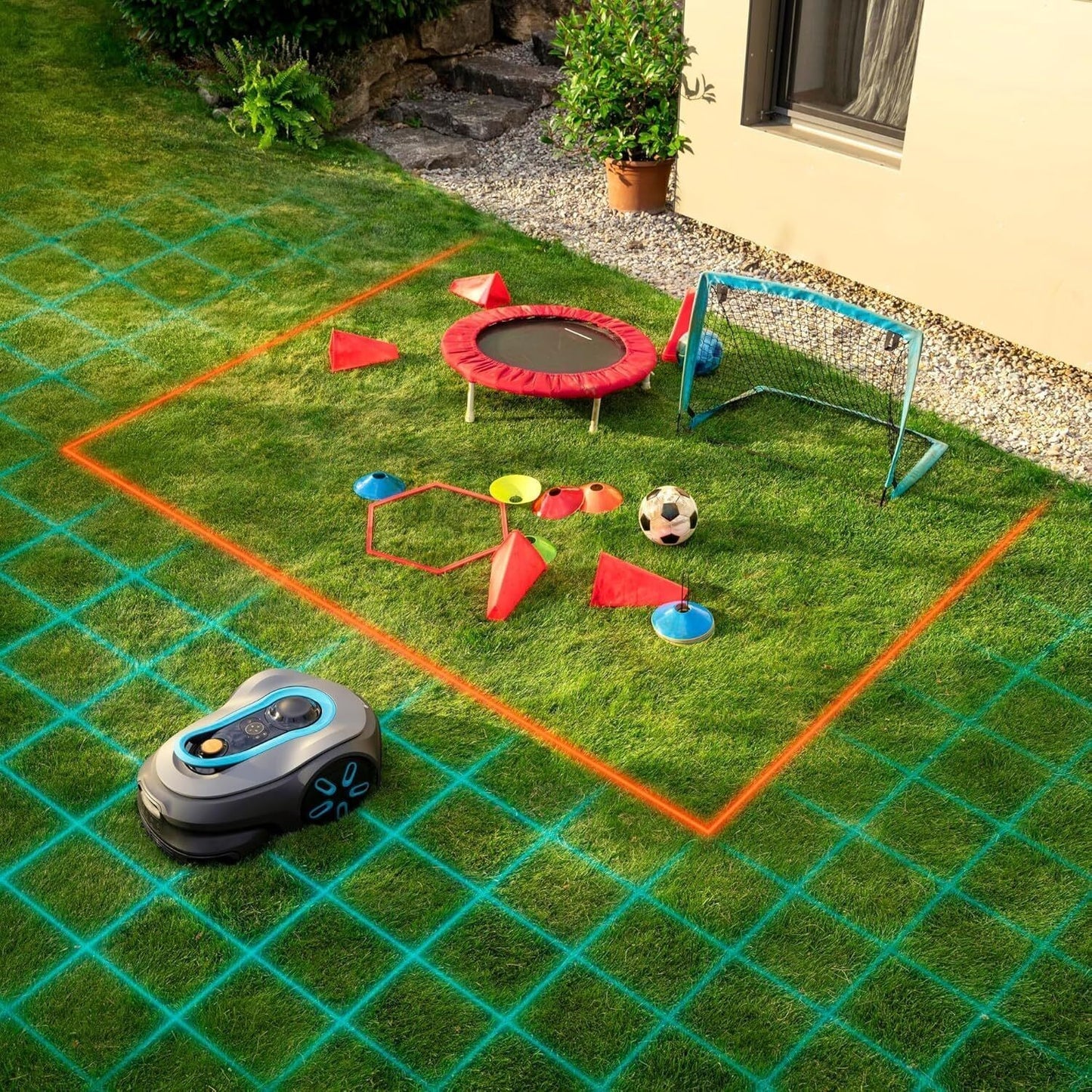 🌿 GARDENA smart SILENO free Set | Rasenroboter für 750 m² mit LONA™ AI 19924-47
