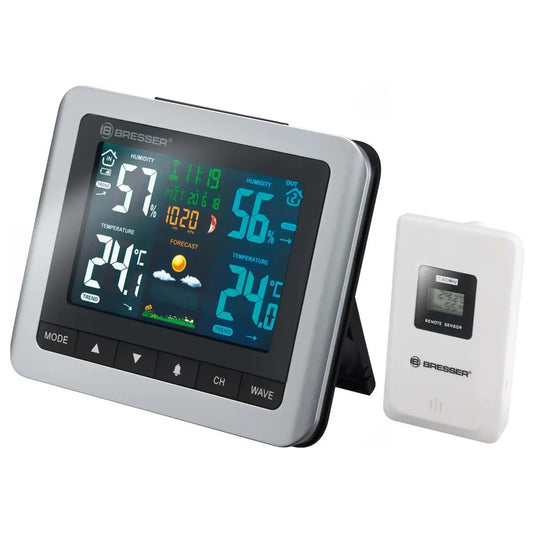 🌦️ Bresser Wetterstation Silber-Schwarz