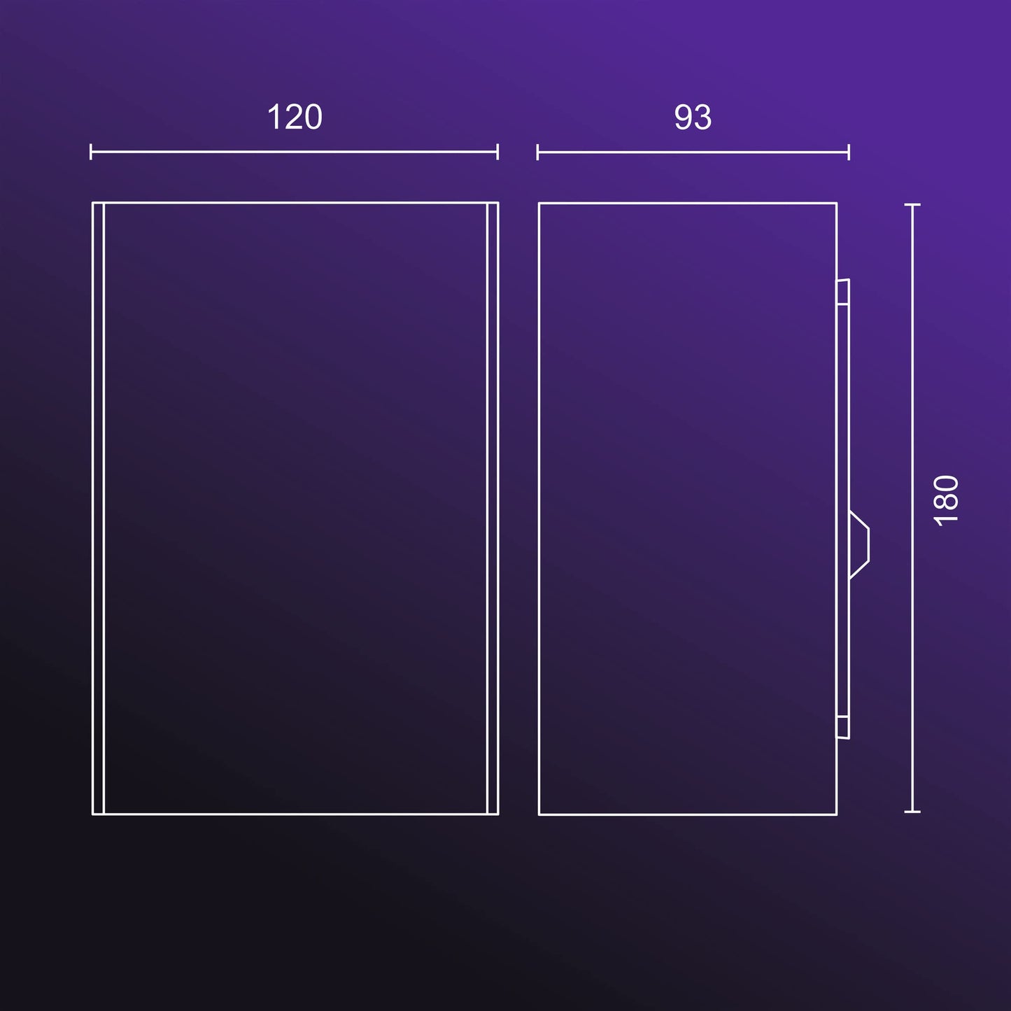 Philips Hue White and Color Ambiance LED Außenwandleuchte Resonate, dimmbar, bis zu 16 Millionen Farben, steuerbar via App, kompatibel mit Amazon Alexa (Echo, Echo Dot), silber