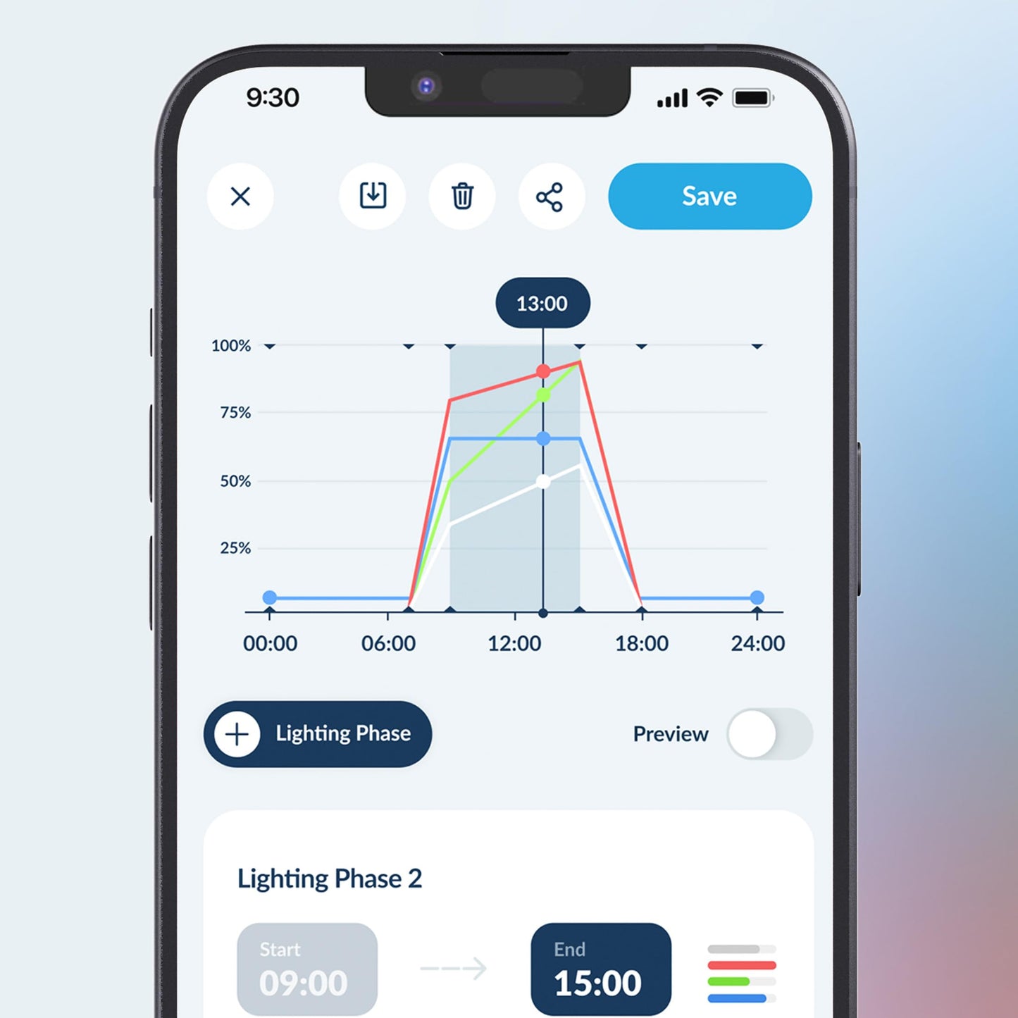 Juwel Aquarium - HeliaLux AppControl - zur Steuerung der HeliaLux Spectrum Beleuchtungseinheit per MyJUWEL App