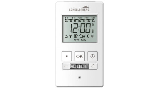 Schellenberg 21001 Smart Home Heizkörperthermostat Funk mit Zeitsteuerung, Stand-Alone und als Smart-Home Thermoastat nutzbar