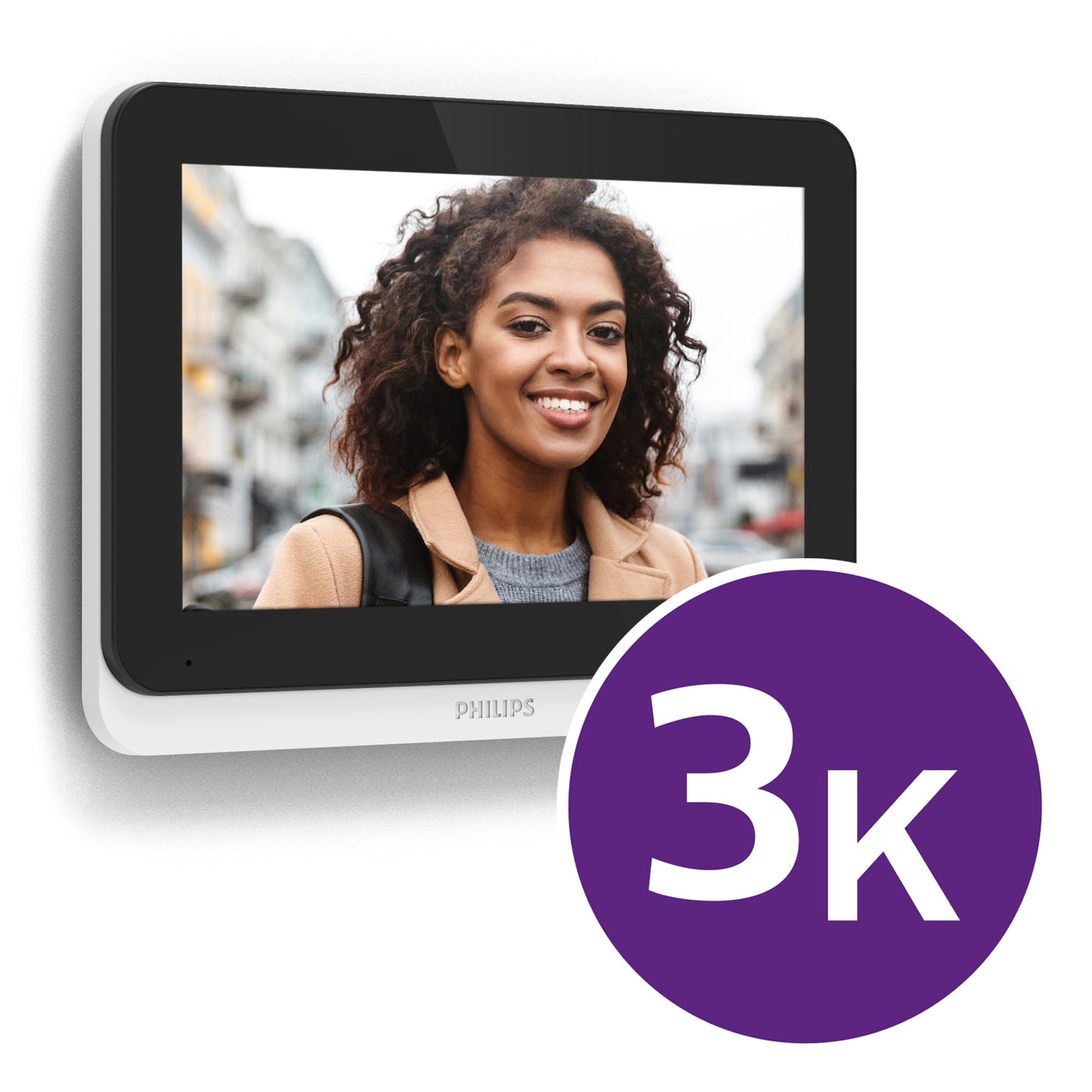 Philips WelcomeEye Connect 3 Video-Türsprechanlage WLAN Komplett-Set 1 Familienhaus