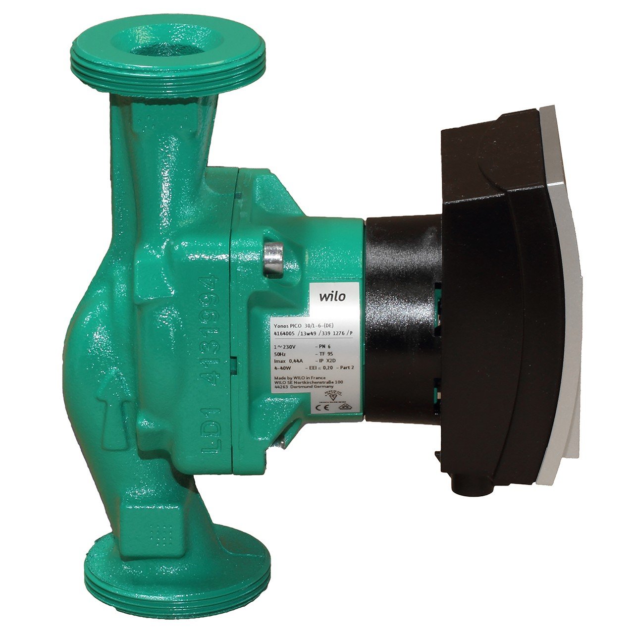 Wilo 4164002 Hocheffizienzpumpe Yonos Pico elektronisch geregelt, 230 V 25/1-4