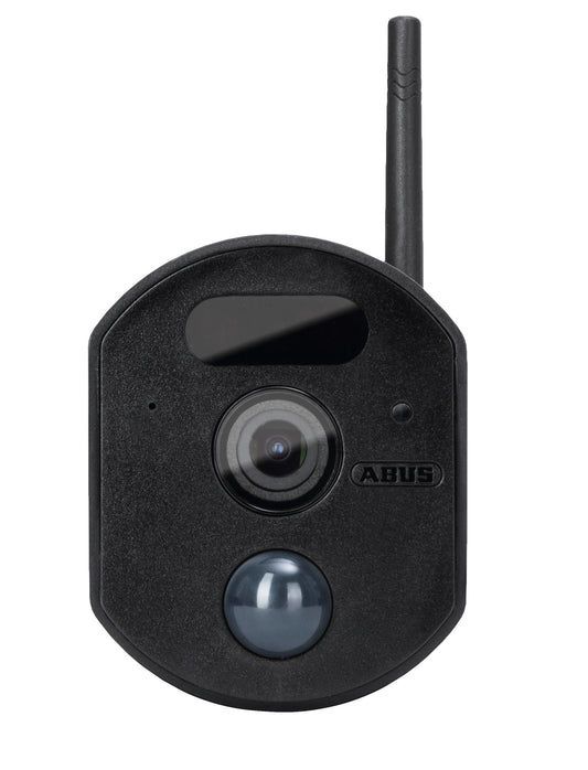 ABUS Zusatz-Kamera EasyLook BasicSet PPDF17520 – Überwachungskamera mit einfacher Handhabung; cleverer Bewegungserkennung, Gegensprechfunktion, Nachtsicht, Privatzonenmaskierung u. v. m., Schwarz