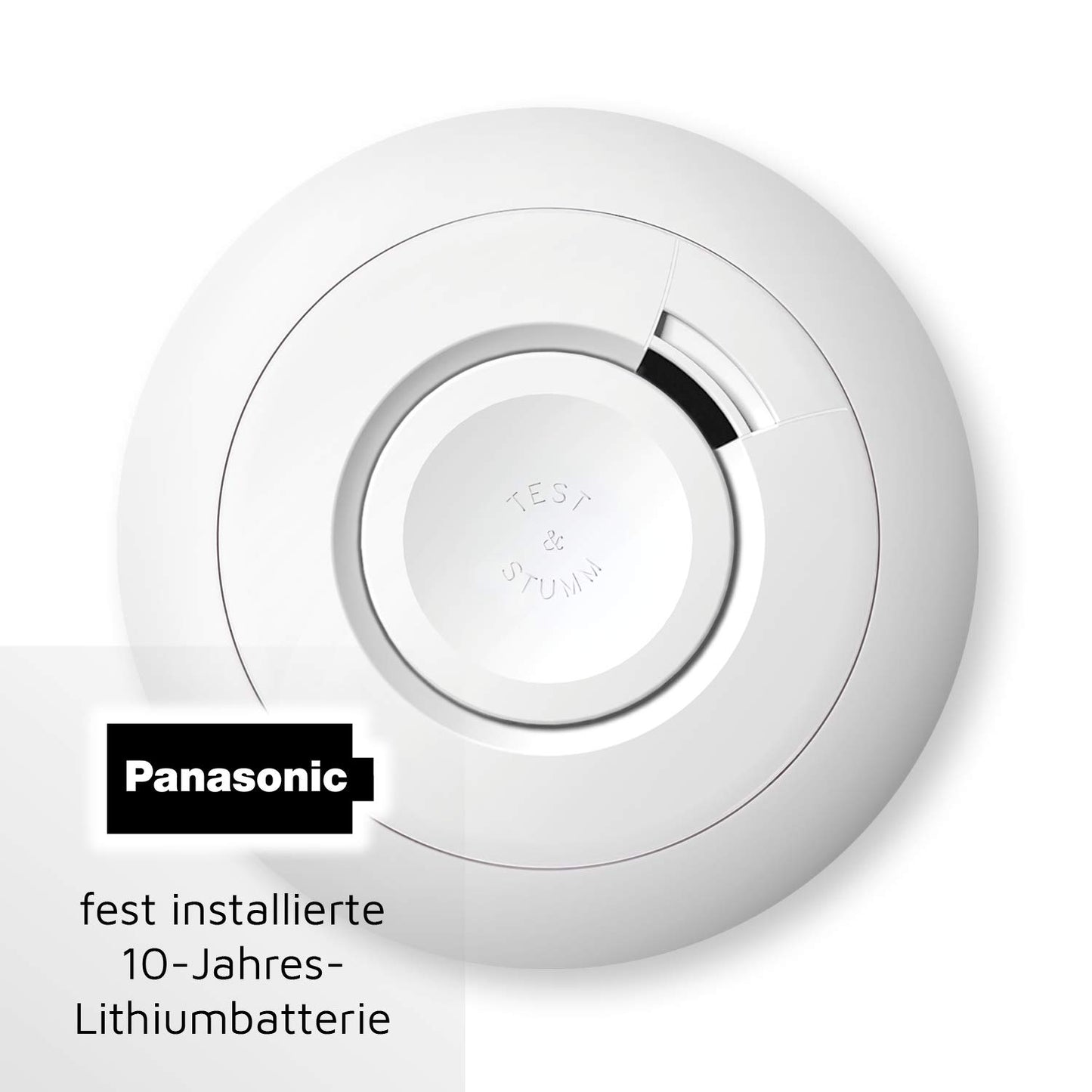 Ei Electronics Ei650RF Funkrauchmelder, Set aus funkvernetzbarem Rauchwarnmelder und Funkmodul, Testsieger Stiftung Warentest mit Batterie für 10 Jahre, weiß