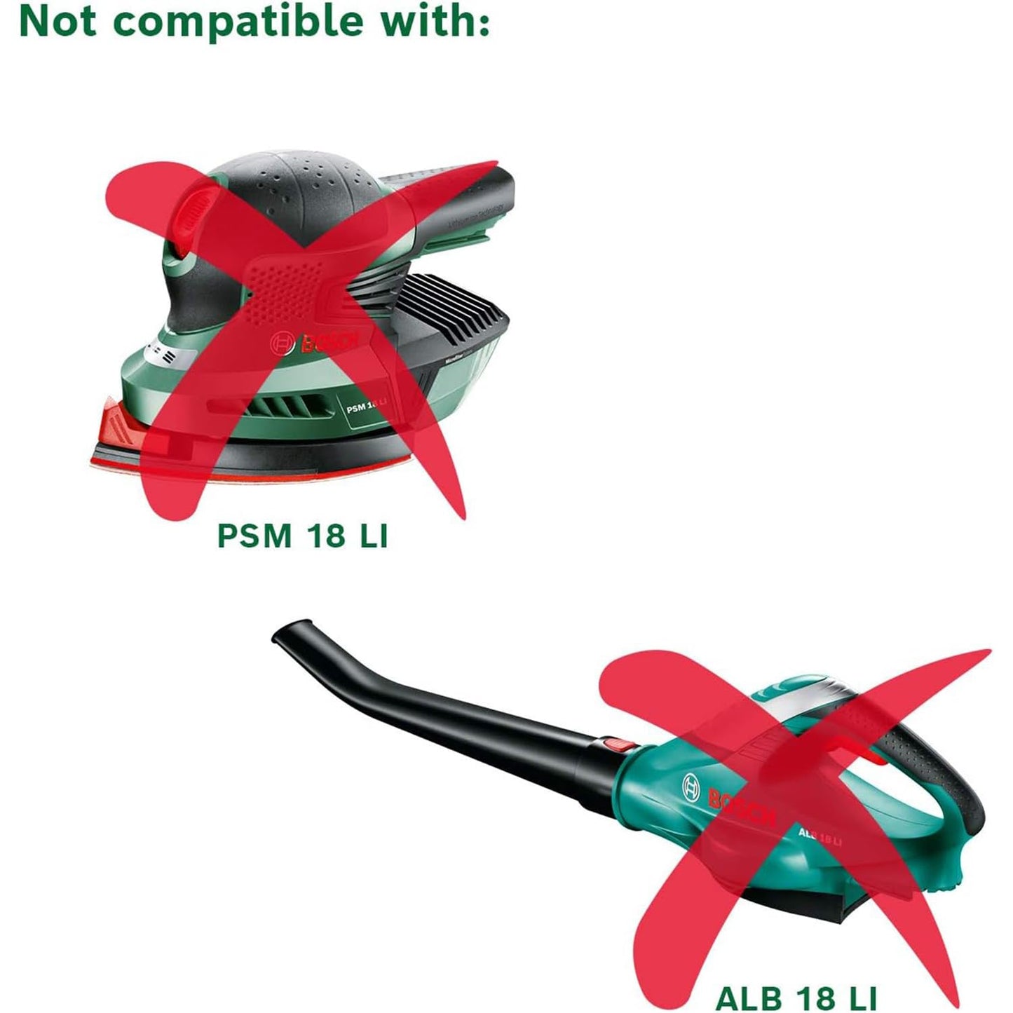 Bosch PBA 18V 4.0Ah W-C Akku 18 Volt Lithium-Ionen Power for All