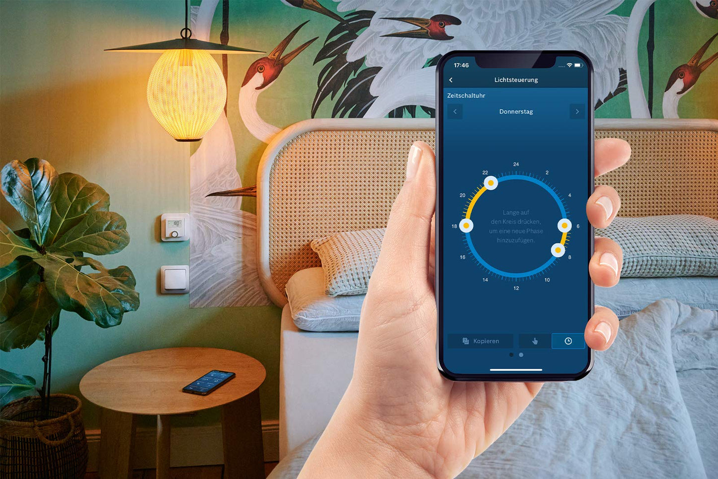 Bosch Smart Home Lichtschalter Unterputz, kompatibel mit Google Assistant, Alexa und Apple Homekit (Variante Deutschland und Österreich)