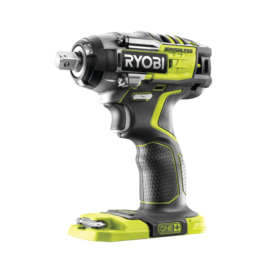RYOBI 18 V ONE+ Brushless Akku-Schlagschrauber R18IW7-0 (Leerlaufdrehzahl 0-3000 min⁻¹, Schlagzahl 0-3900 min⁻¹, Drehmoment- Einstellungen 120/150/200/270 Nm, ohne Akku und Ladegerät)