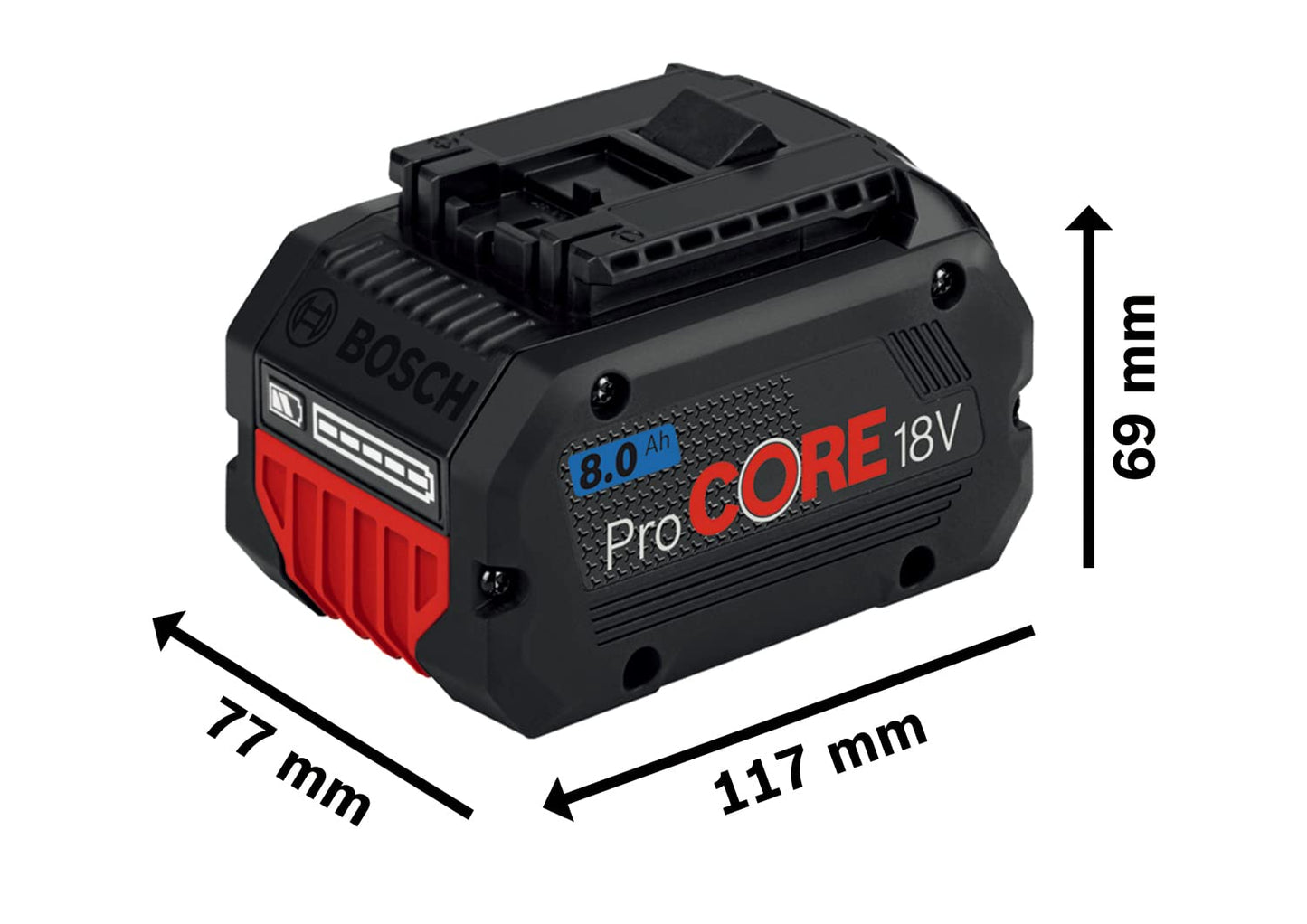 Bosch Professional 18V System Akku ProCORE18V 8.0Ah