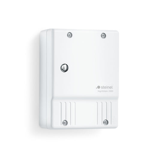 Steinel Dämmerungsschalter NightMatic 2000 weiß, Dämerungssensor für automatische Beleuchtung bei Nacht