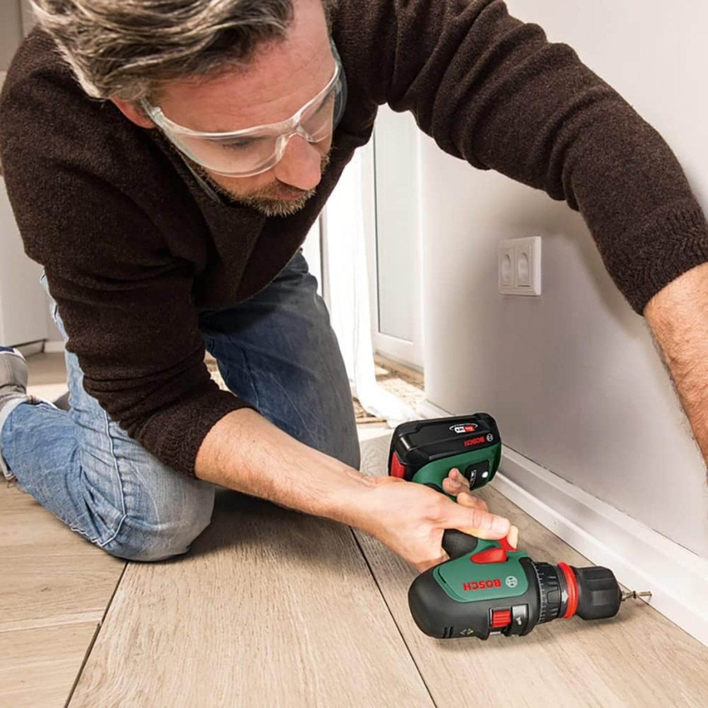 Bosch Akkuschrauber AdvancedDrill 18 (ohne Akku, 18 V, HMI, im Karton)