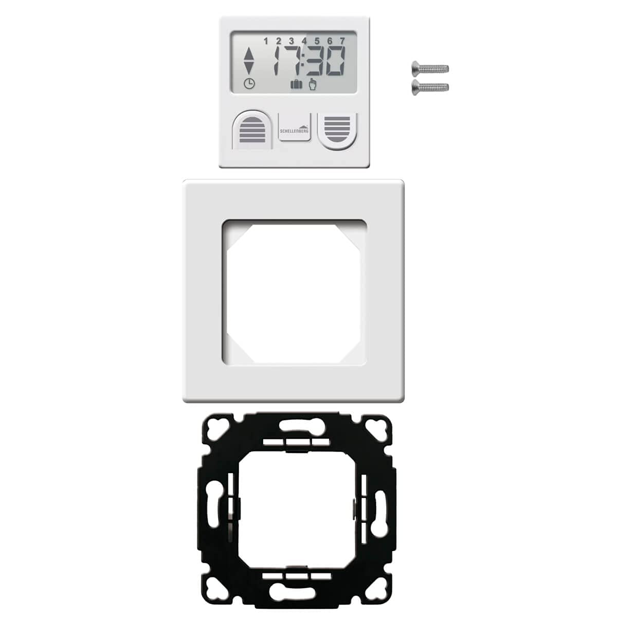Schellenberg 25571 Zeitschaltuhr Standard zur Rollladensteuerung von Rohrmotoren Standard und Plus