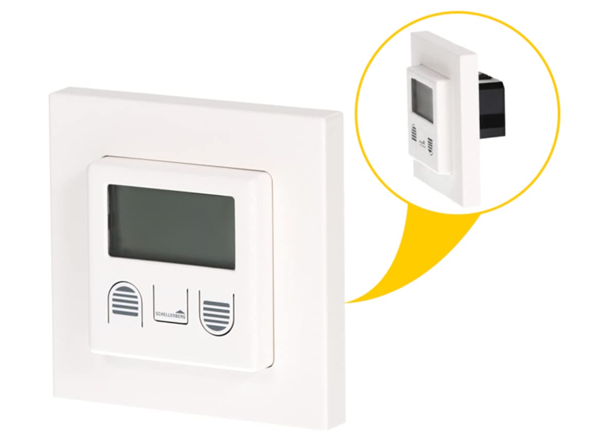 Schellenberg 25571 Zeitschaltuhr Standard zur Rollladensteuerung von Rohrmotoren Standard und Plus