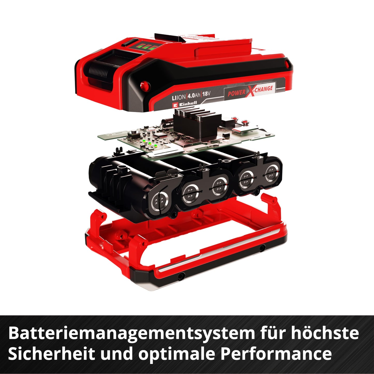 Original Einhell 18V 3,0 Ah Power X-Change PLUS (18V Akku, universell verwendbar für alle PXC-Geräte, ohne Selbstentladung, 3-Stufen-LED Ladestandskontrolle, angepasste Ladezyklen, ohne Ladegerät)
