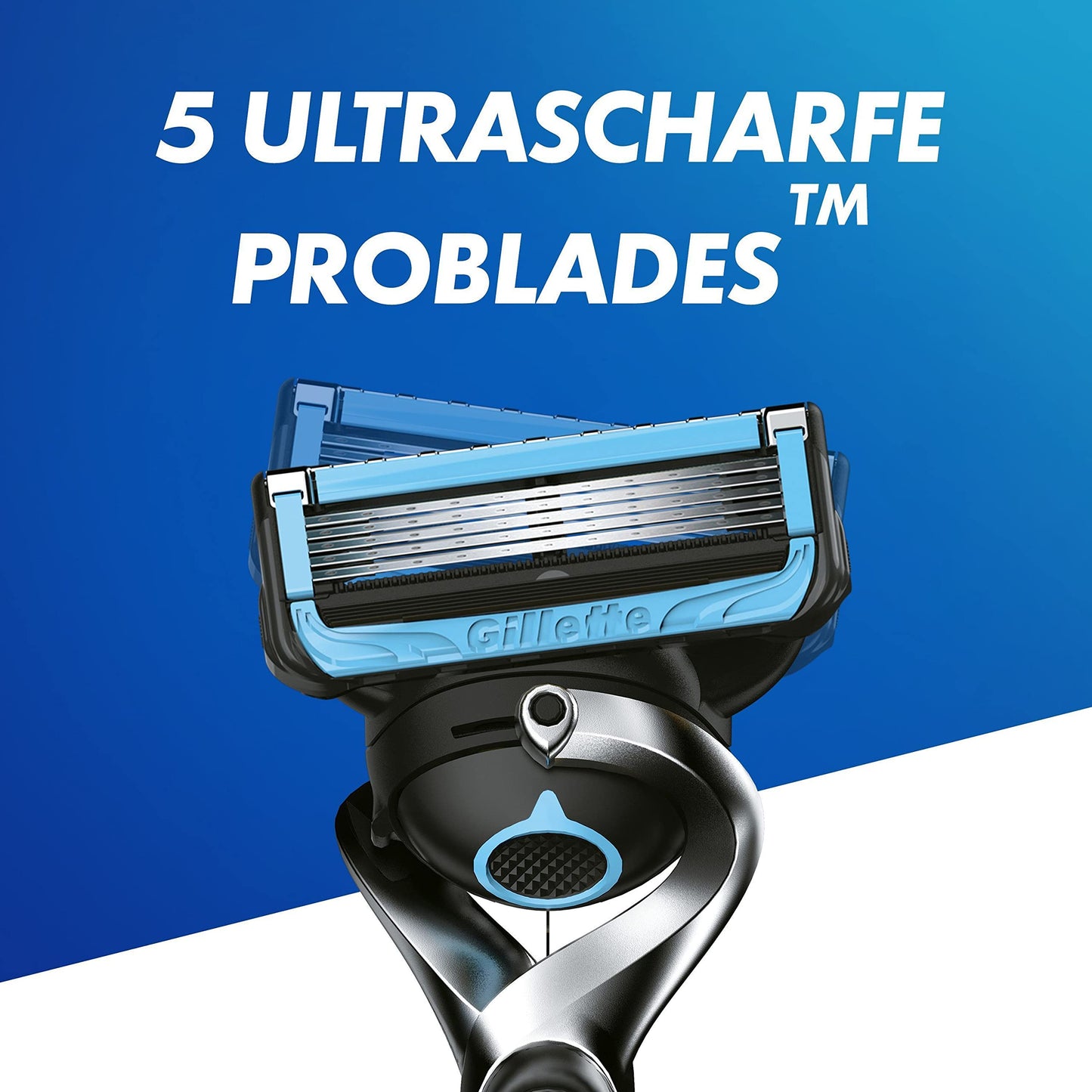 Gillette ProShield Chill Rasierklingen, 6 Original Ersatzklingen für Nassrasierer Herren mit 5-fach Klinge, Kühl-Technologie für angenehme Rasur