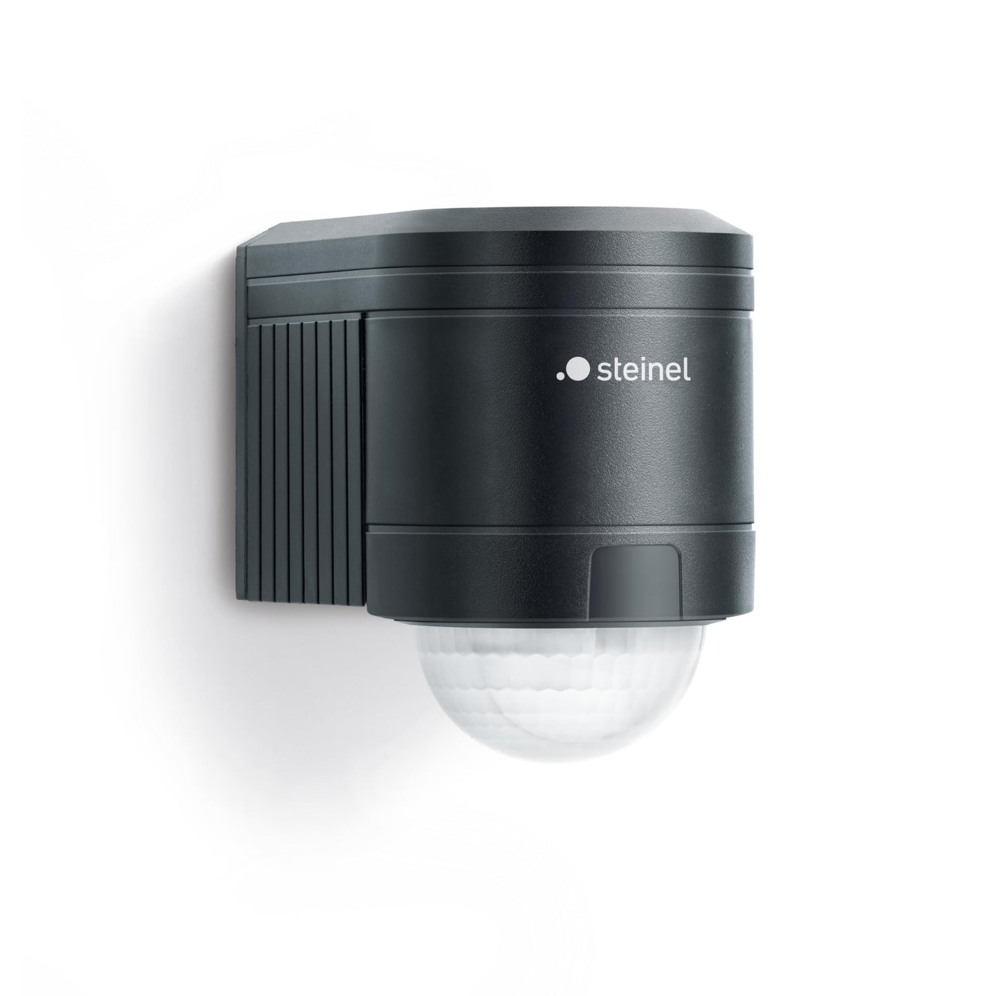 Steinel Bewegungsmelder IS 240 DUO schwarz, 240° Bewegungssensor, 12 m Reichweite, Innen und Außen, inkl. Eckwandhalter, (L x B x H) 100 x 60 x 90 mm