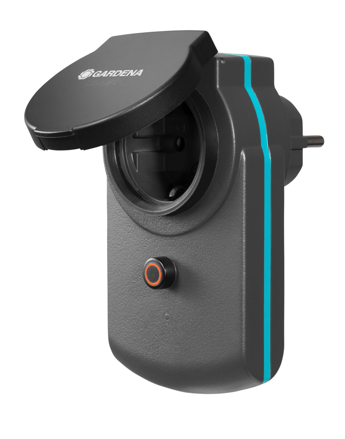 Gardena smart Power Zwischenstecker: Schaltbarer Verbindungsstecker für den Außenbereich zur Einbindung beliebiger Elektrogeräte in das Gardena smart system, z.B. für Pumpen oder Leuchten (19095-20)