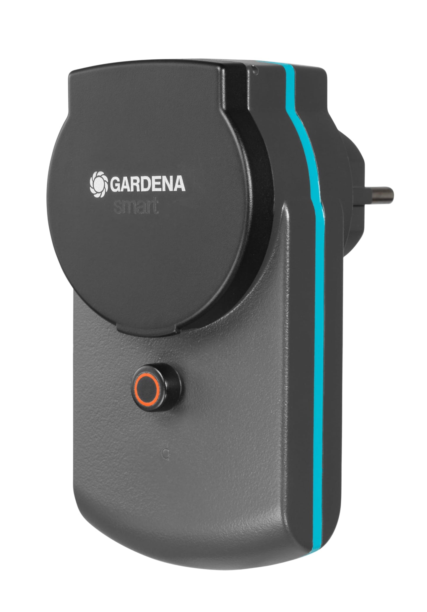 Gardena smart Power Zwischenstecker: Schaltbarer Verbindungsstecker für den Außenbereich zur Einbindung beliebiger Elektrogeräte in das Gardena smart system, z.B. für Pumpen oder Leuchten (19095-20)