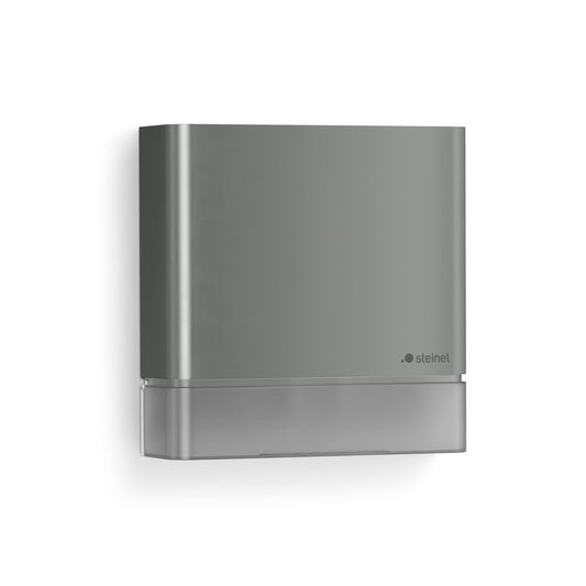 Steinel Bewegungsmelder IS 180 Digi Connect, 180° und 3 Zonen Erfassunsgbereich, Zeitschaltuhr, steuerbar per App, 1000 W, Anthrazit