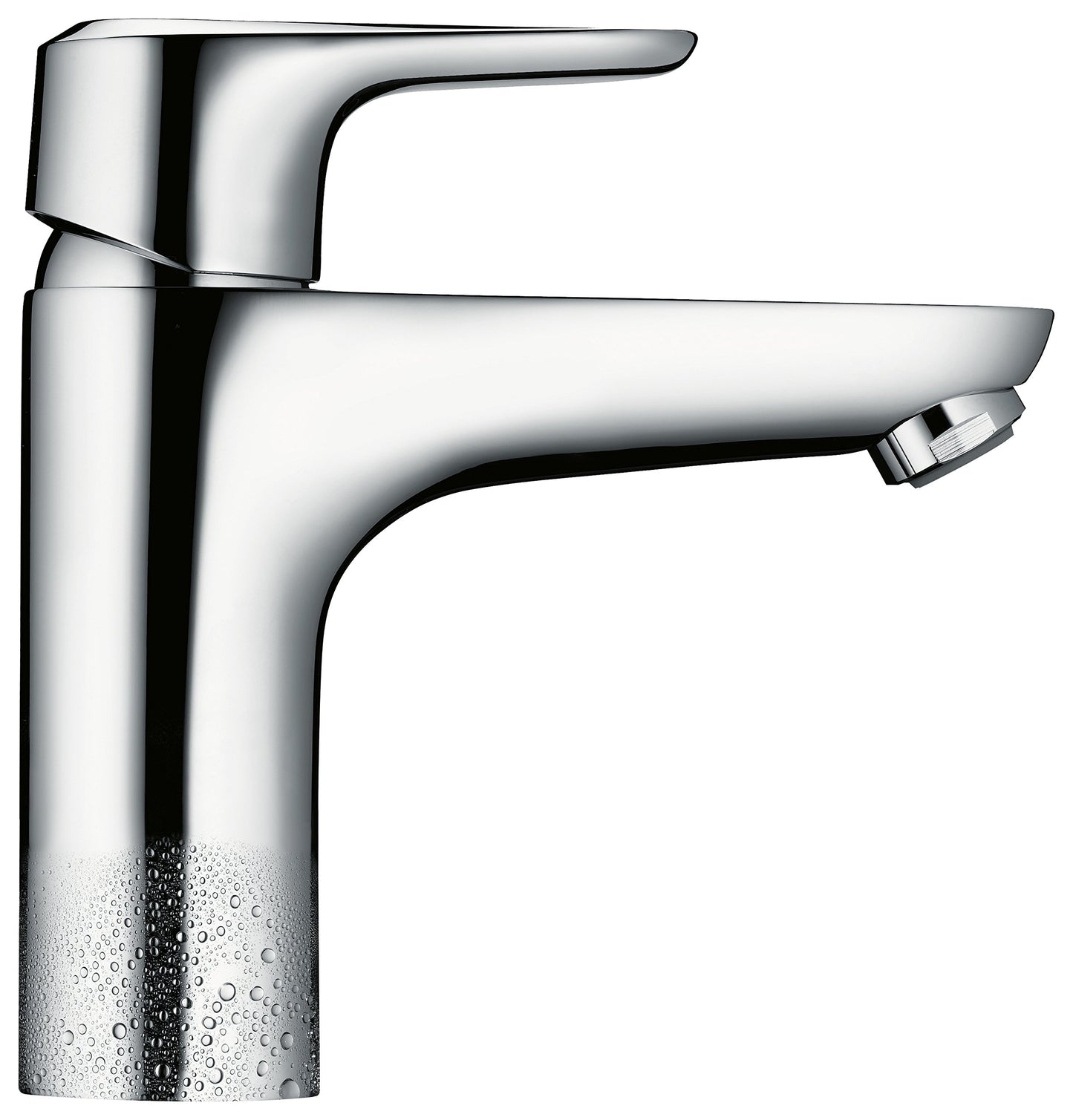 Waschtischarmatur Ecos M CoolStart chrom, Messing, silber, Taille L - sans bonde de vidage