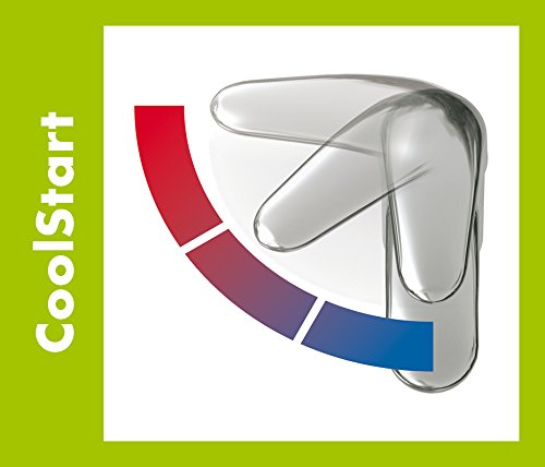 Waschtischarmatur Ecos M CoolStart chrom, Messing, silber, Taille L - sans bonde de vidage