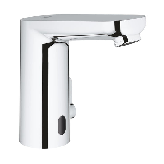 GROHE Get E - Infrarot-Elektronik für Waschtisch mit Mischung (wassersparend, 7 Programme, Einlochmontage), chrom, 36366001
