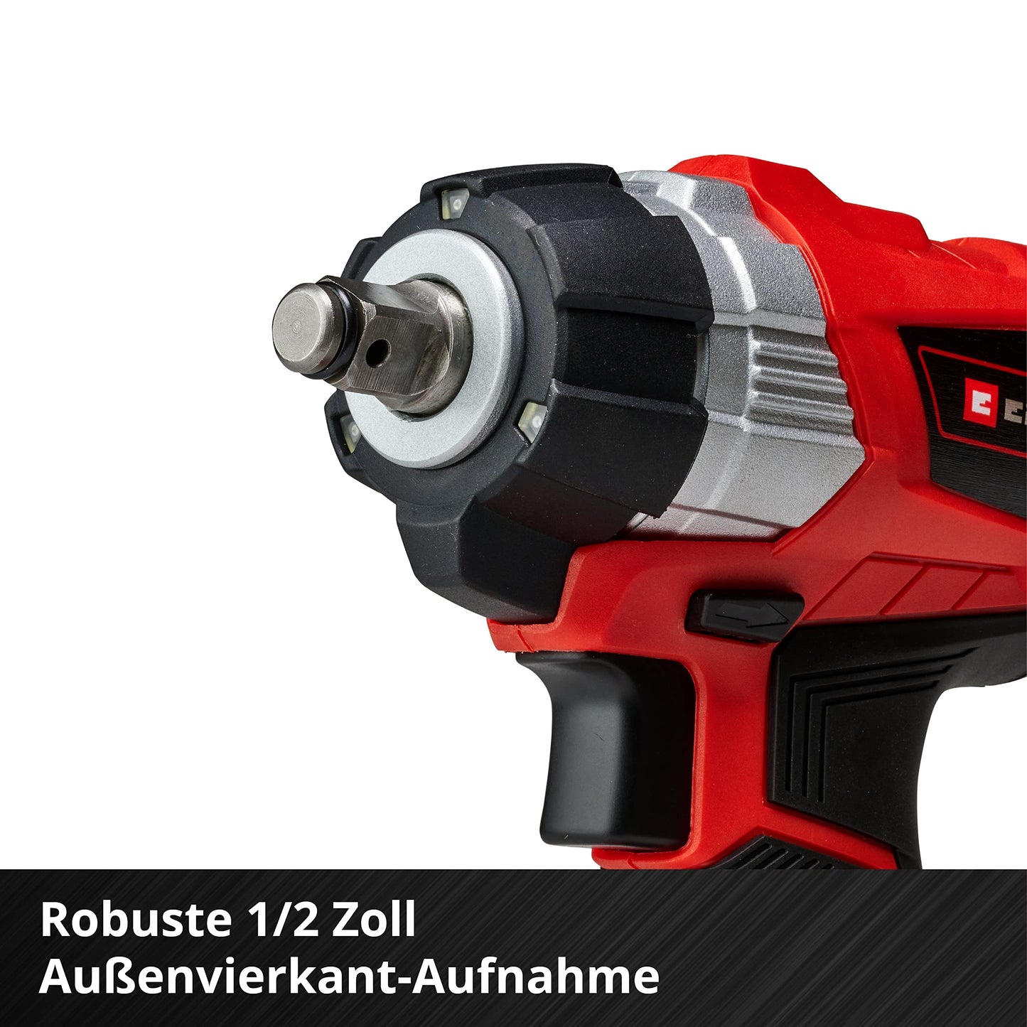 Einhell Professional Akku Schlagschrauber TP-CW 18 Li BL Solo Power X-Change (18 V, 215 Nm, Brushless, Außenvierkant-Aufnahme, Bit-Adapter, LED Licht, ohne Akku)
