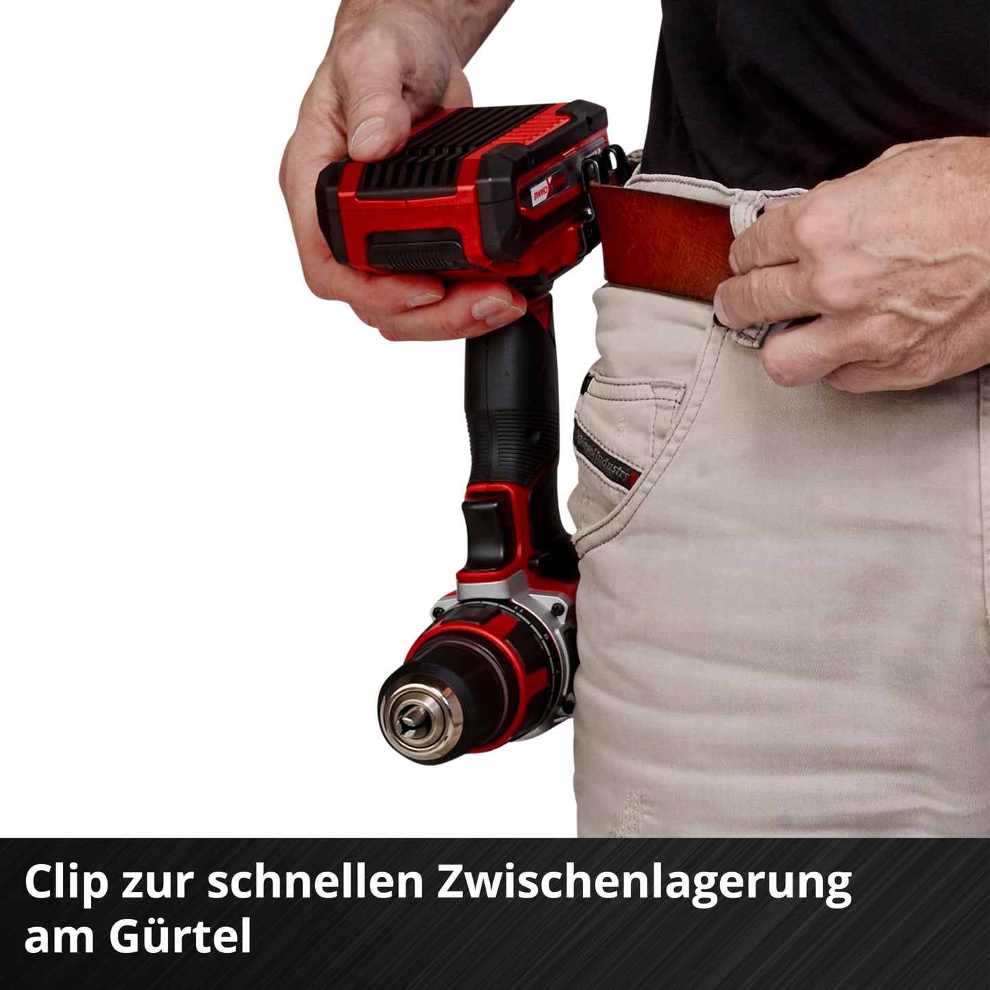 Einhell Professional Akku-Bohrschrauber TP-CD 18/50 Li BL Solo Power X-Change (18 V, Brushless, 50 Nm, 13 mm Bohrfutter, 2 Gang, 20 Drehmomentstufen, ohne Akku)