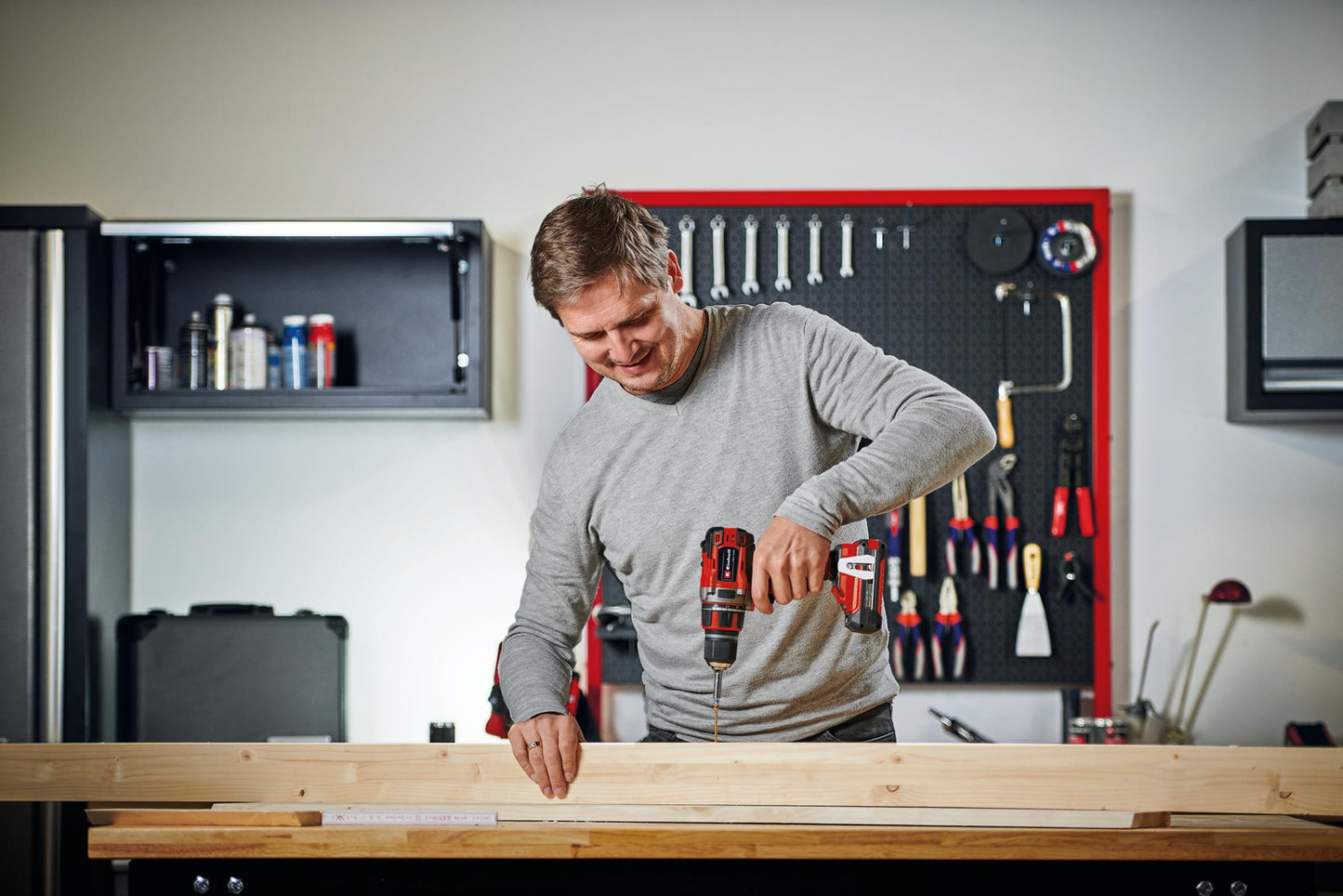 Einhell Professional Akku-Bohrschrauber TP-CD 18/50 Li BL Solo Power X-Change (18 V, Brushless, 50 Nm, 13 mm Bohrfutter, 2 Gang, 20 Drehmomentstufen, ohne Akku)