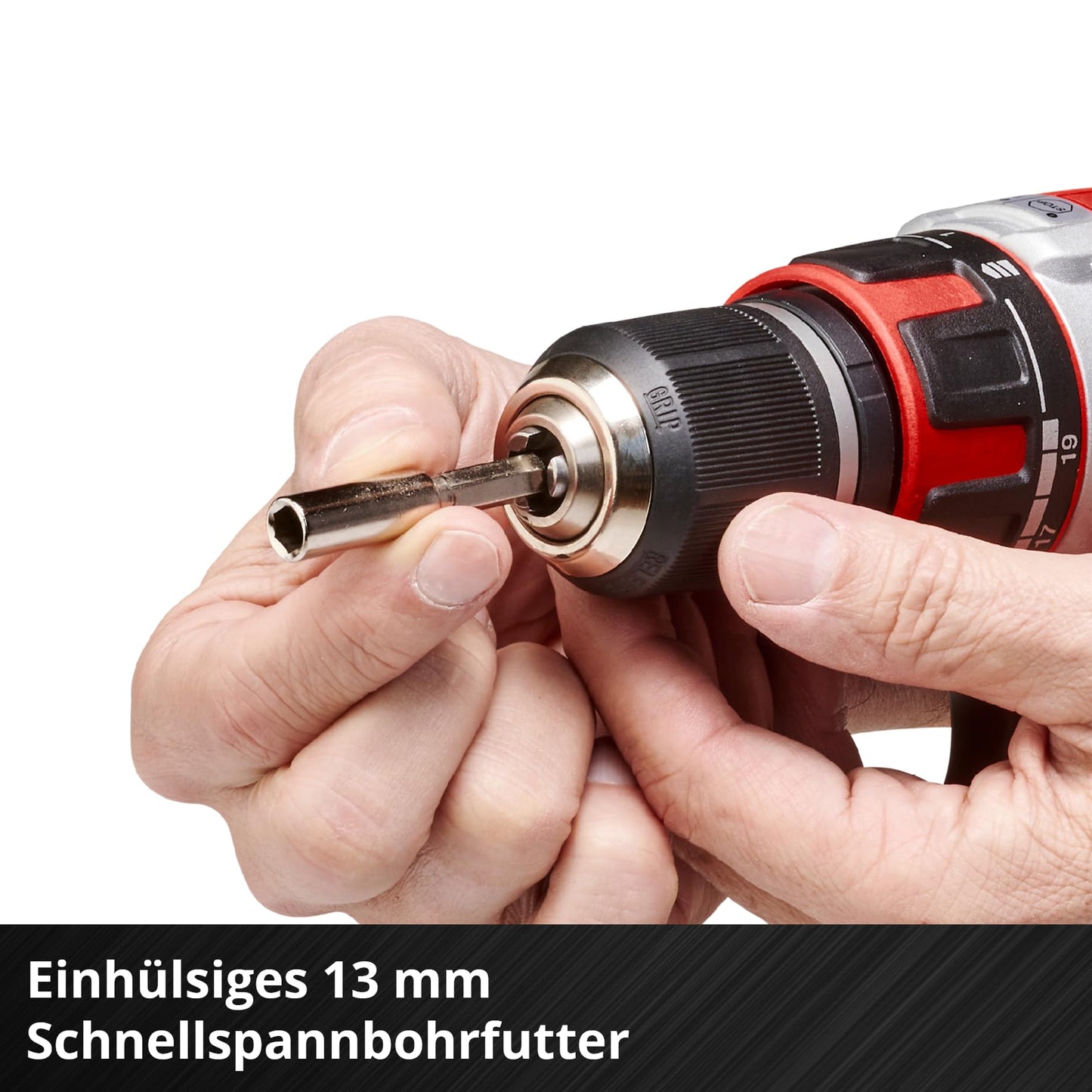 Einhell Professional Akku-Bohrschrauber TP-CD 18/50 Li BL Solo Power X-Change (18 V, Brushless, 50 Nm, 13 mm Bohrfutter, 2 Gang, 20 Drehmomentstufen, ohne Akku)