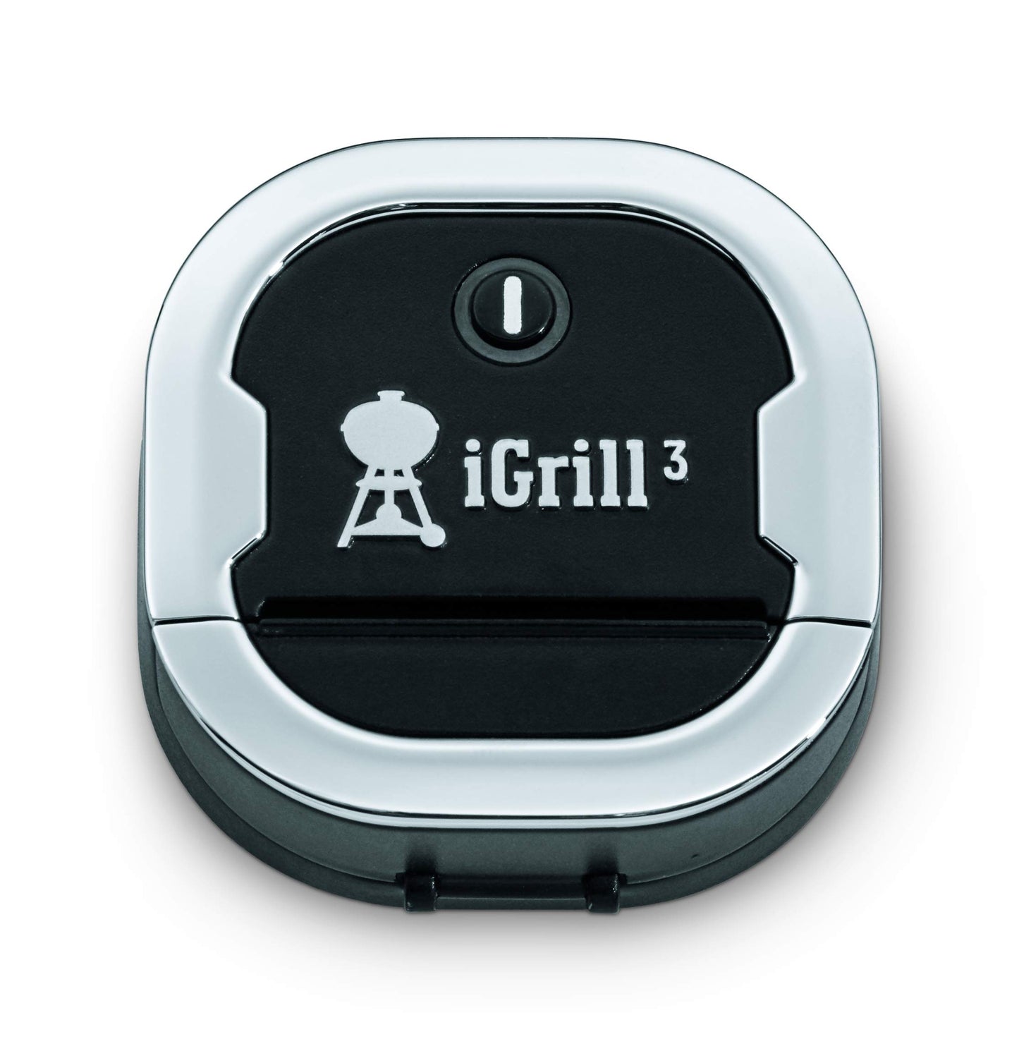 Weber iGrill 3 - intelligentes Fleischthermometer mit Bluetooth inkl. Fühler, für Genesis II (und - LX) & Spirit II Serie, Kontrolle Smartphone App, Silber (7205)