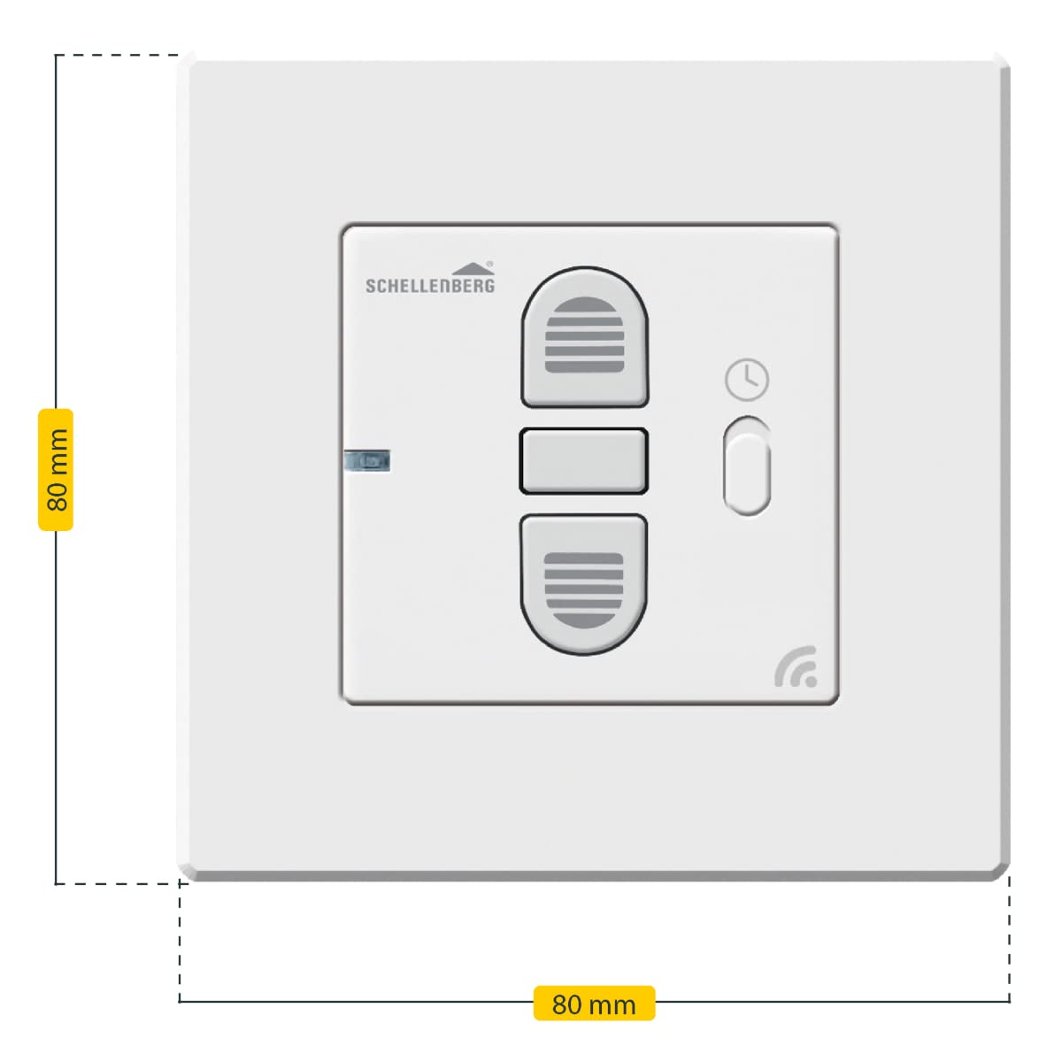 Schellenberg 20031 Smart-Home Funk Zeitschaltuhr Steuerung für Rolläden, Licht, Steckdosen und Markisen