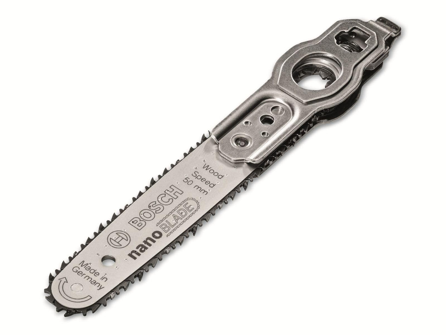 Bosch Sägeblatt Wood Speed 50 (mit NanoBlade Technologie für EasyCut 12, 50, AdvancedCut 18 und AdvancedCut 50)