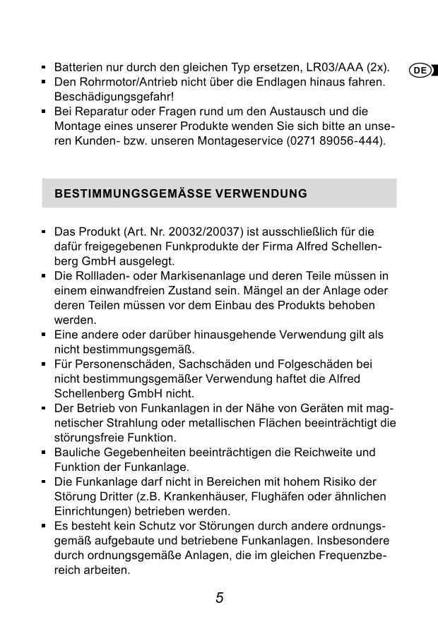 Schellenberg 20032 Smart Home Funk-Zeitschaltuhr Premium, 5 Kanal, Steuerung für Rolläden, Licht, Steckdosen und Markisen