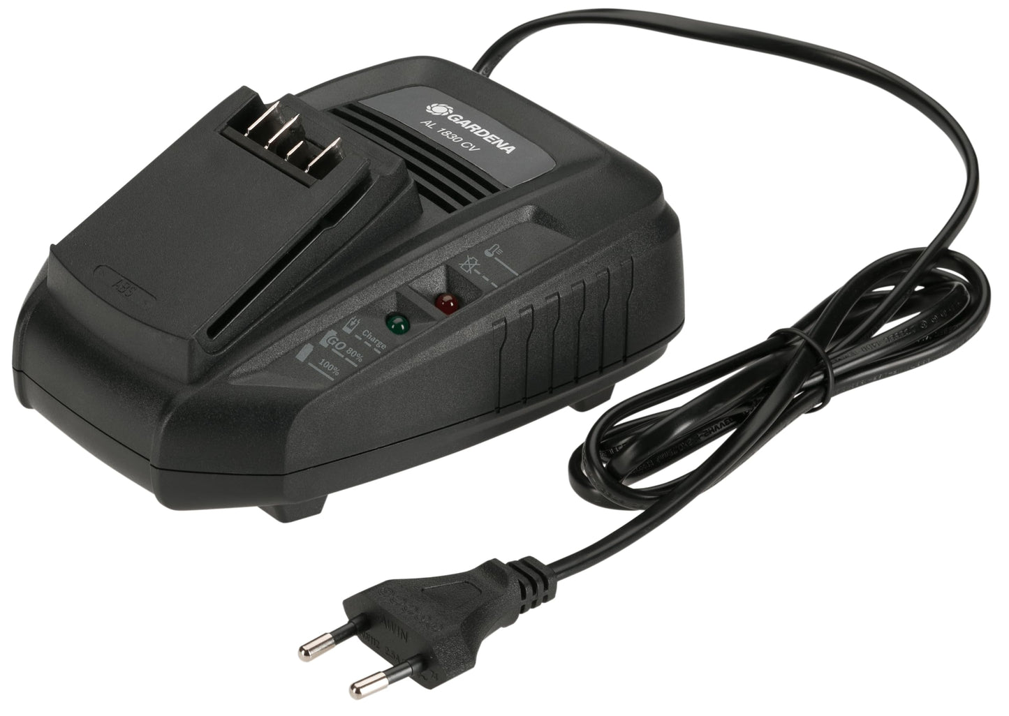 Gardena Starter-Kit P4A 2 x PBA 18V/45 + AL 1830 CV: Für alle gängigen Power for All Geräte, 60 Minuten Ladezeit, Ready to Go Funktion, 2,5 Ah (14907-20)