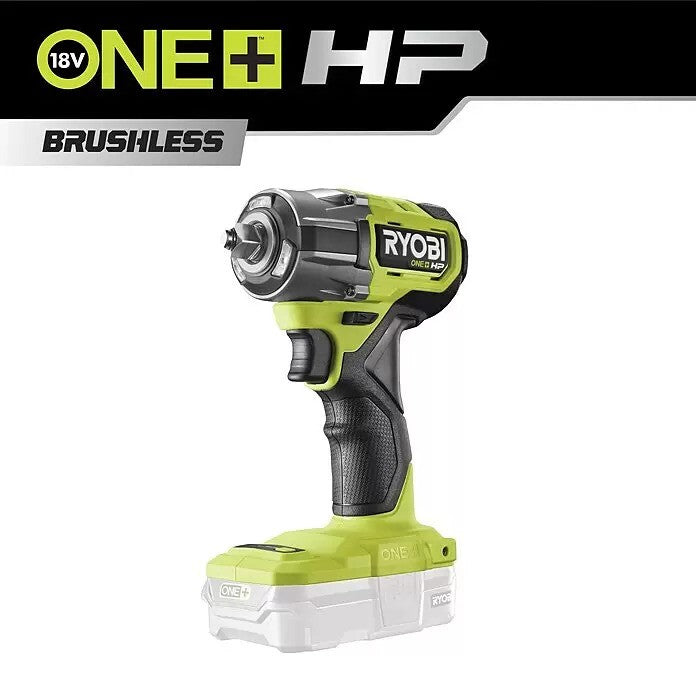 Ryobi ONE+ HP Akku-Schlagschrauber RIW18C-0 18V, Ohne Akku, 450 Nm