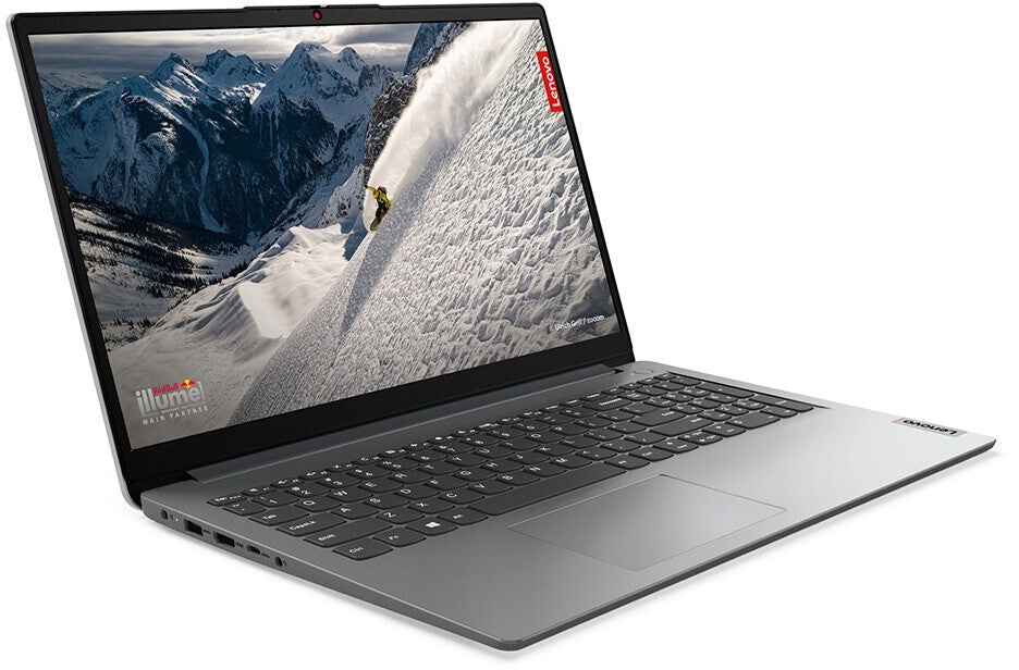 Lenovo IdeaPad 1 Laptop | 15,6" Full HD Display | AMD Ryzen 3 7320U | 8GB RAM | 512GB SSD | AMD Radeon Grafik | Windows 11 Home | grau | QWERTZ | 3 Monate Premium Care