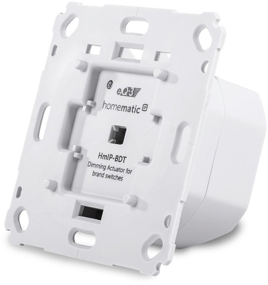 Homematic IP Dimmaktor für Markenschalter – Phasenabschnitt (HmIP-BDT)