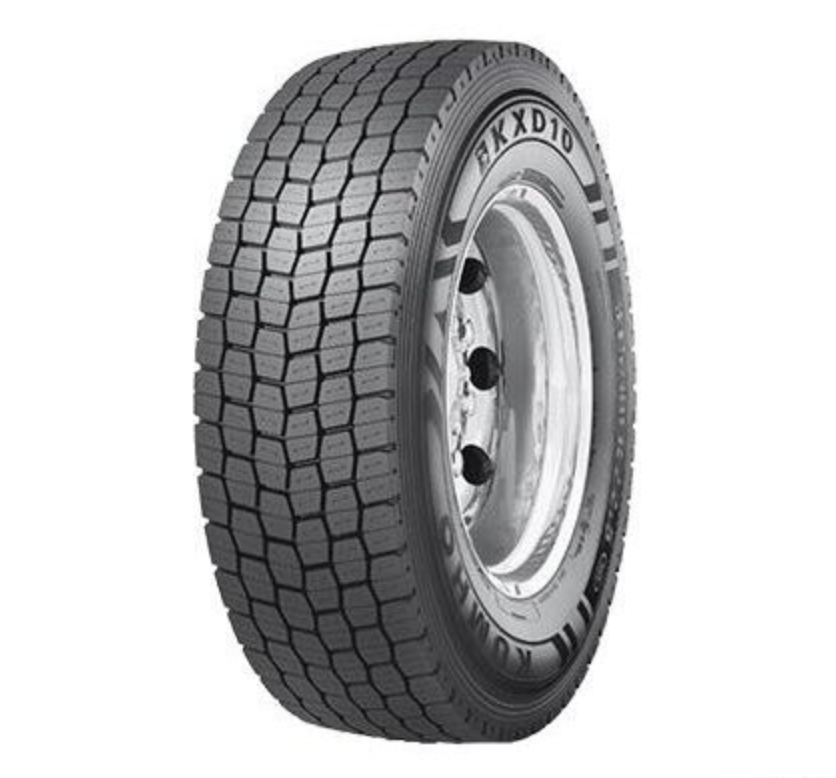 4x Kumho KXD10 315/60R22.5 152/148 L 3PMSF M+S LKW Reifen NEU DOT aktuell