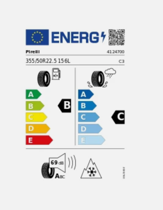 2x Pirelli R02 Profuel Steer 355/50R22.5 156L 3PMSF M+S TL LKW Reifen NEU